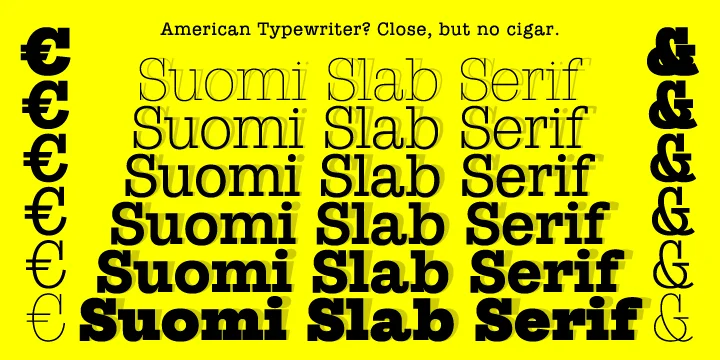 Suomi Slab Serif by Suomi Type Foundry — Decorative Font