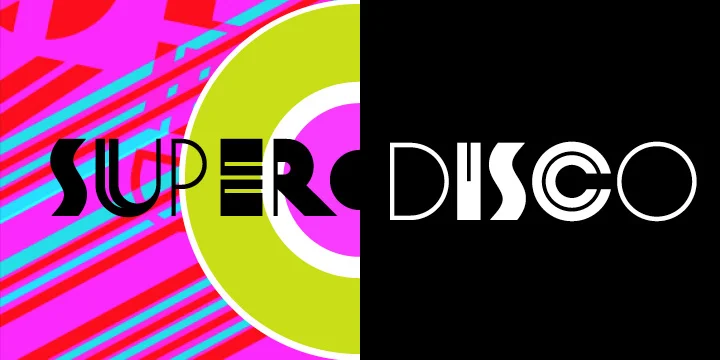 SUPER DISCO by Brownfox β Decorative Font