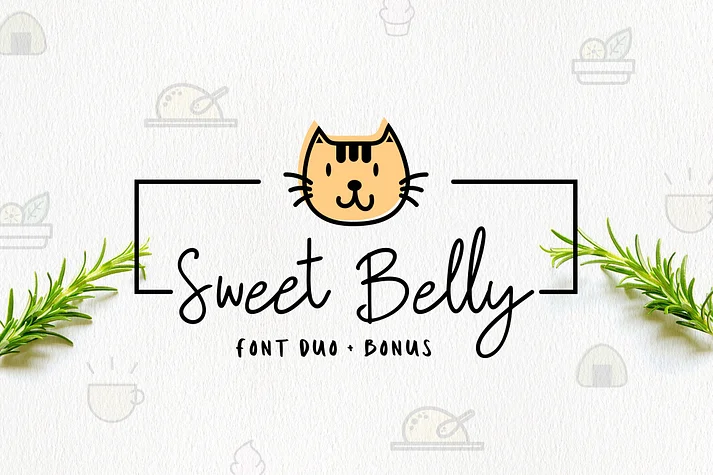 Sweet Belly by Angga Mahardika — Display Font