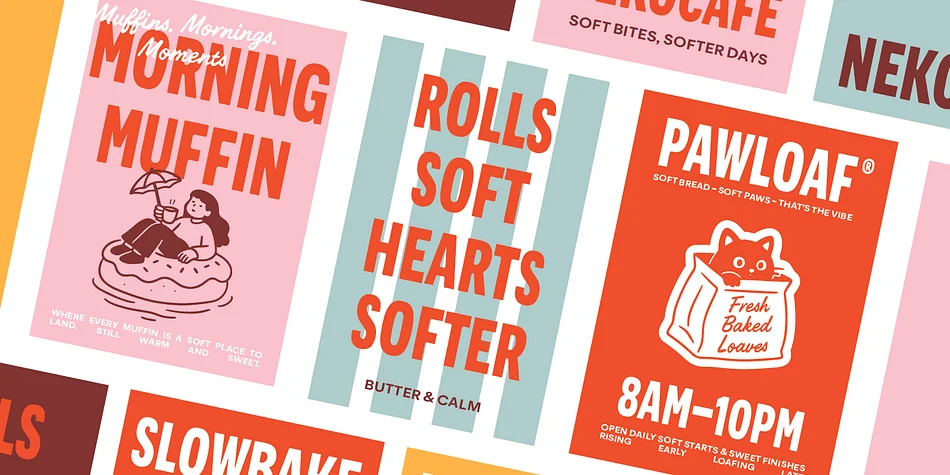 Sweetuff Muffin by Edignwn Type — Display Font — thumbnail 6