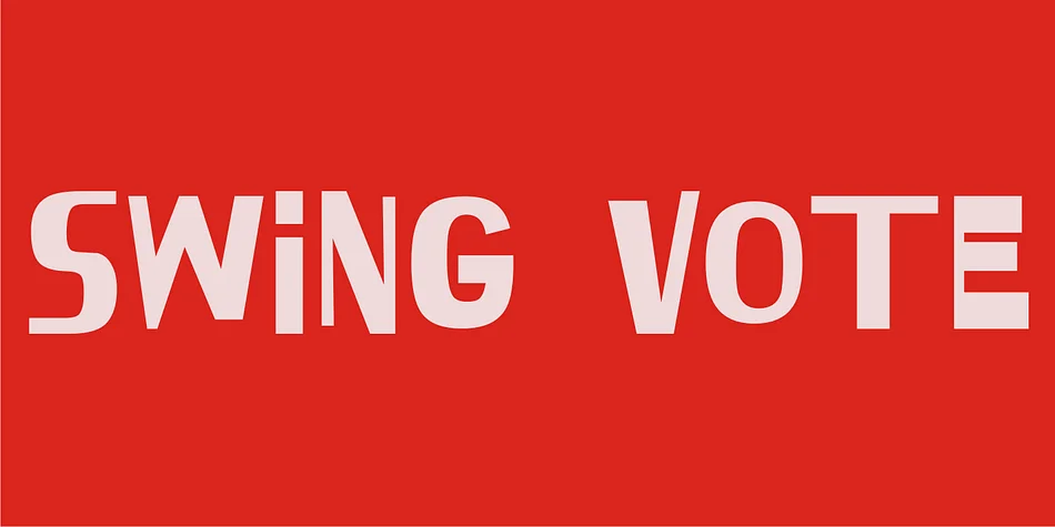 Swing Vote JNL by Jeff Levine Fonts — Display Font — thumbnail 3