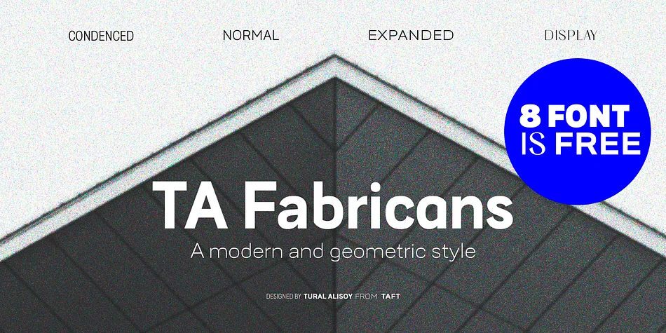 TA Fabricans by TAFT Foundry — Display Font