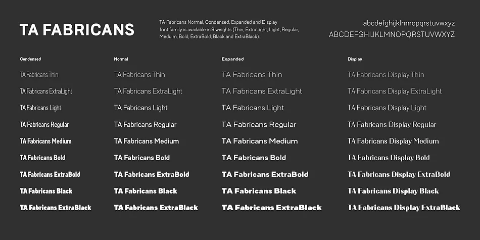 TA Fabricans by TAFT Foundry — Display Font — thumbnail 4