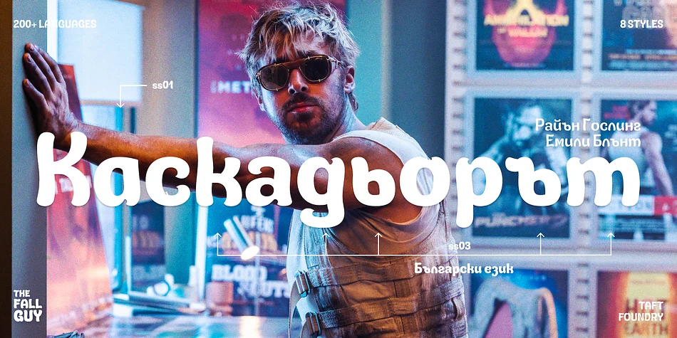 TA Gosling by TAFT Foundry — Display Font — thumbnail 7