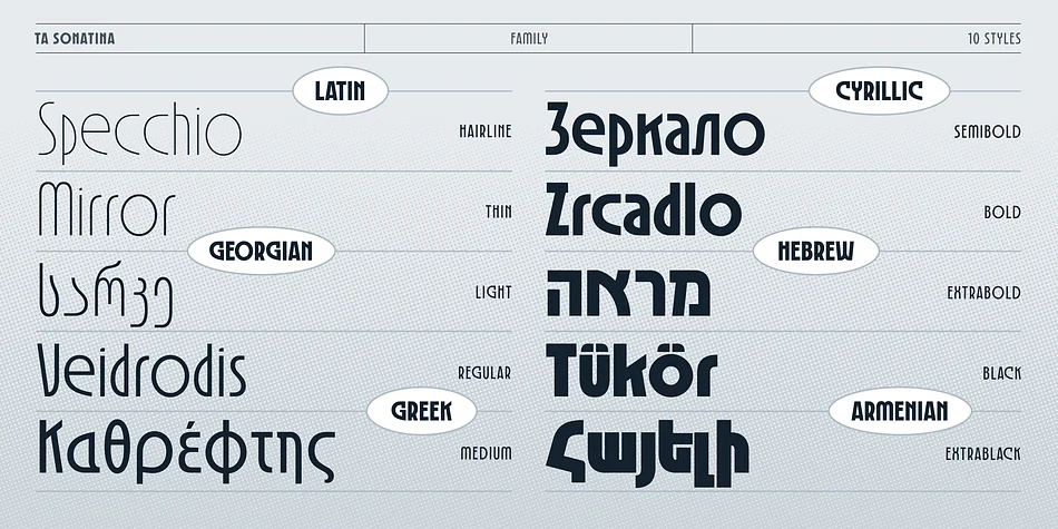 TA Sonatina by TAFT Foundry — Display Font — thumbnail 2