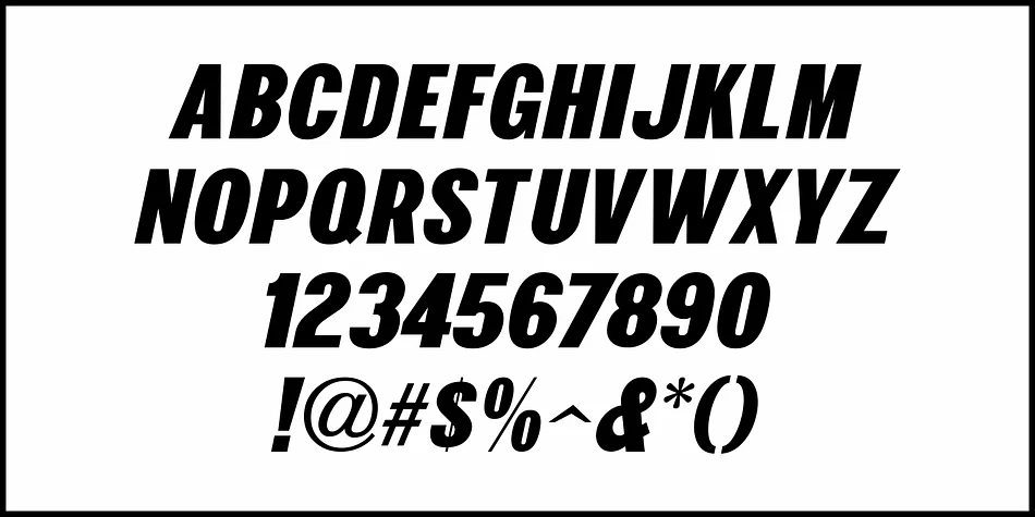 TABLOID EDITION JNL by Jeff Levine Fonts — Display Font — thumbnail 5