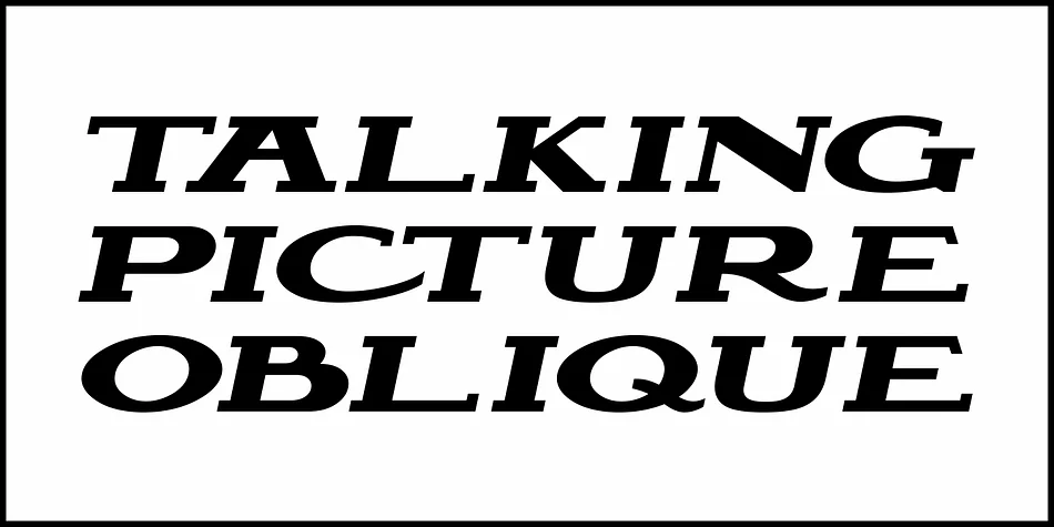 TALKING PICTURE JNL by Jeff Levine Fonts — Decorative Font — thumbnail 4