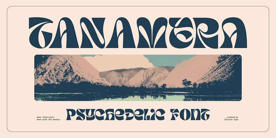 TANAMERA by Jolicia Type — Display Font