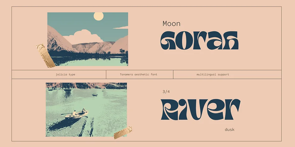 TANAMERA by Jolicia Type — Display Font — thumbnail 6
