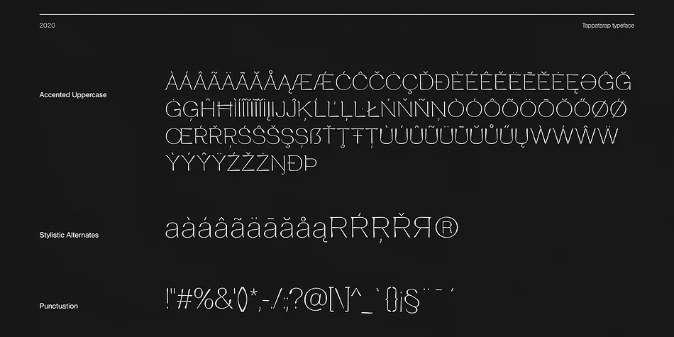 Tappatarap by TAFT Foundry — Display Font — thumbnail 2