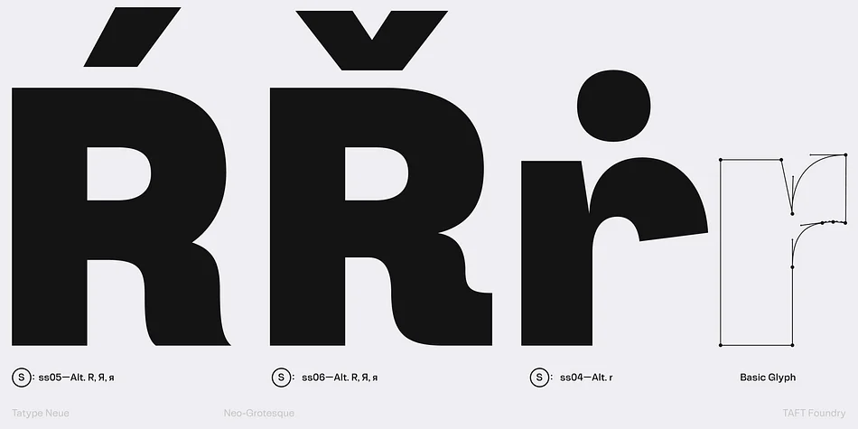 Tatype Neue by TAFT Foundry — Display Font — thumbnail 4