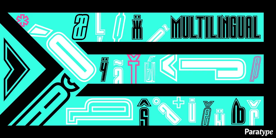 Tauern by ParaType — Display Font — thumbnail 2