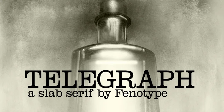 Telegraph by Fenotype — Decorative Font