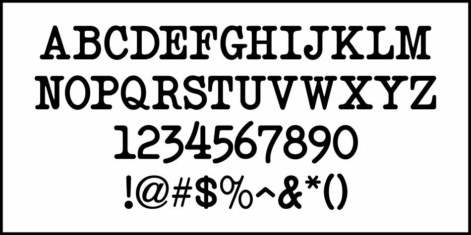 Teleprinter Message by Jeff Levine Fonts — Decorative Font — thumbnail 3
