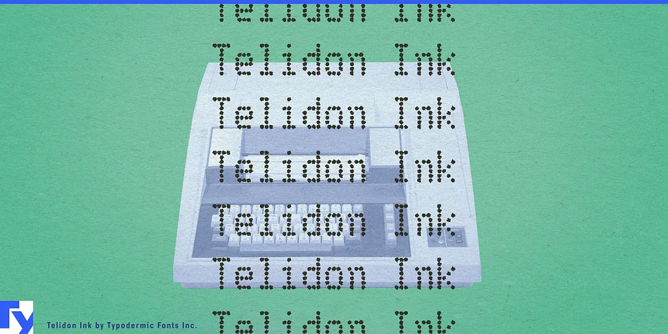 Telidon Ink by Typodermic Fonts Inc. — Decorative Font