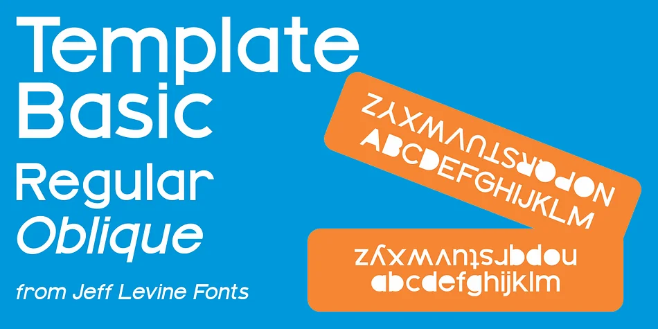 Template Basic JNL by Jeff Levine Fonts — Display Font