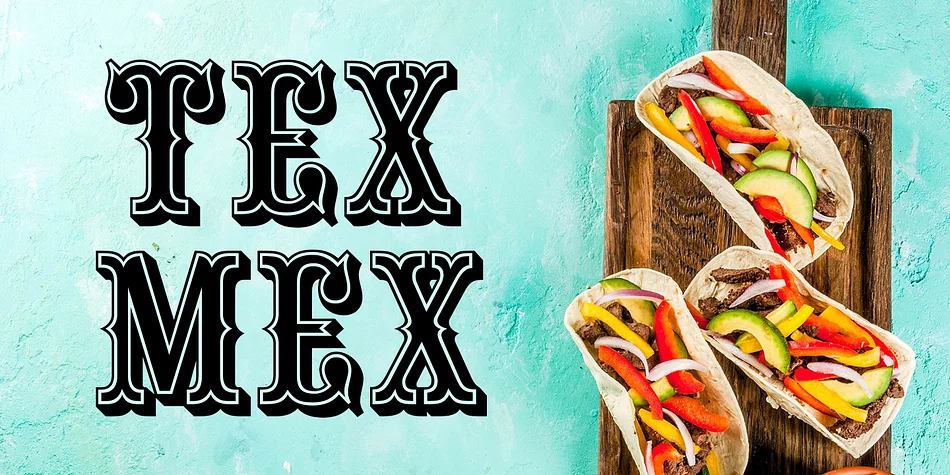 Tex Mex by FontMesa — Decorative Font