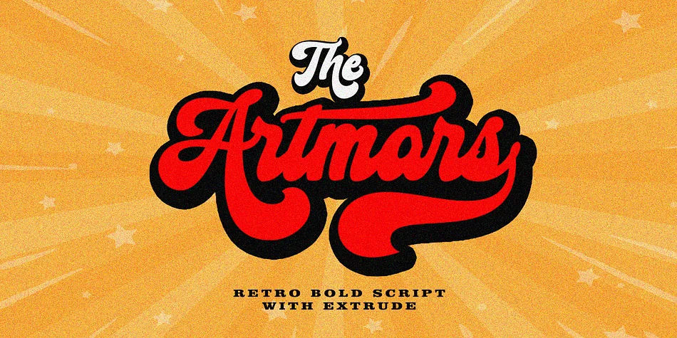 The Artmars by Rastype Studio โ Script Handwritten Font