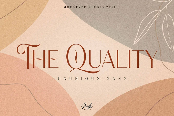 The Quality by Mokatype Studio โ Display Font
