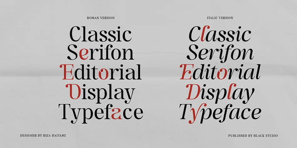 The Serifon Editorial by Black Studio — Display Font — thumbnail 3