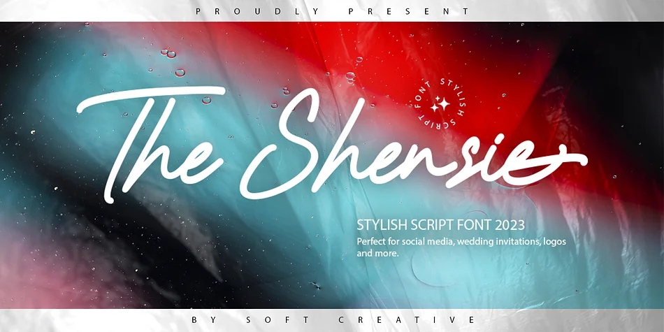 The Shensie by Soft Creative β Script Handwritten Font