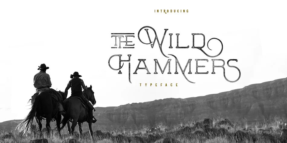 The Wild Hammers by Burntilldead — Decorative Font