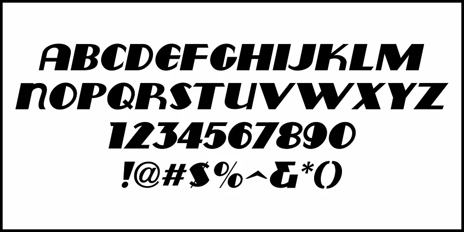 THEATER AUDIENCE JNL by Jeff Levine Fonts — Display Font — thumbnail 5