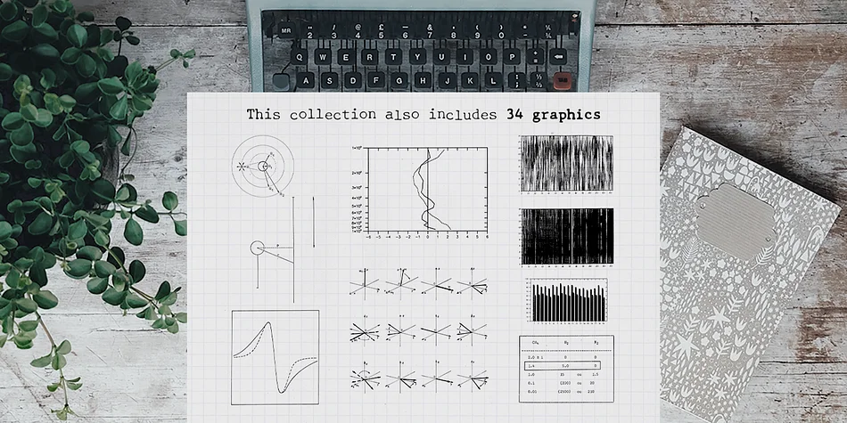 Thesis Typewriter by Ana's Fonts — Decorative Font — thumbnail 10