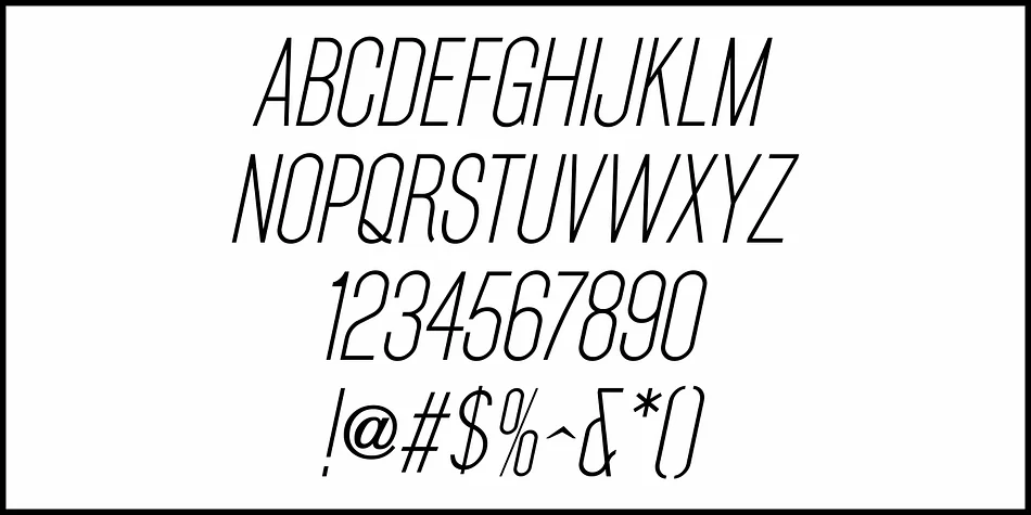 THINLY SANS JNL by Jeff Levine Fonts — Display Font — thumbnail 5