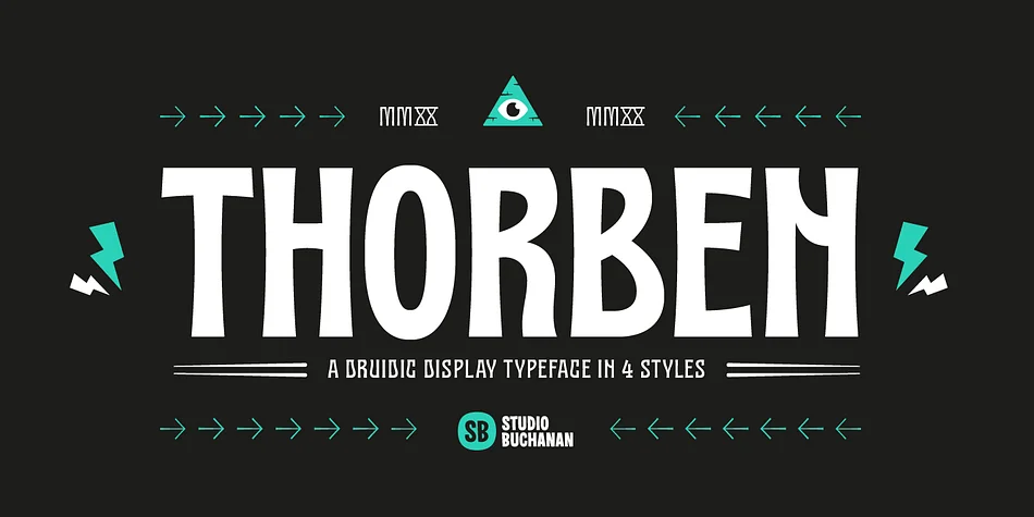 THORBEN by Studio Buchanan — Display Font