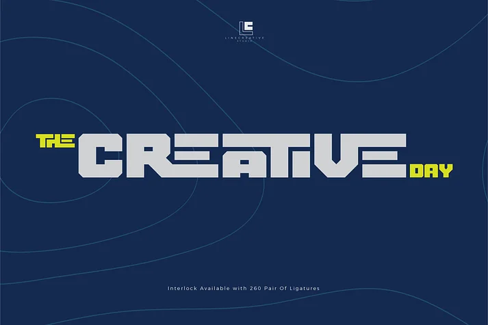 Thuner by Linecreative — Display Font — thumbnail 4
