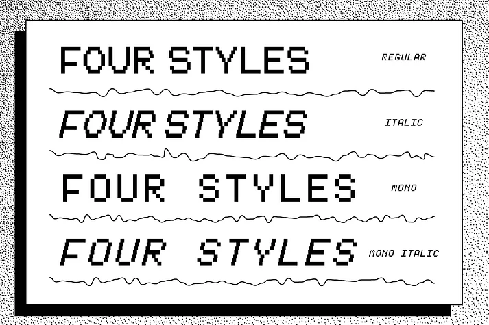 Tickerbit by That That Creative — Display Font — thumbnail 3