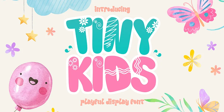 Tiny Kids by Cikareotype Studio — Display Font