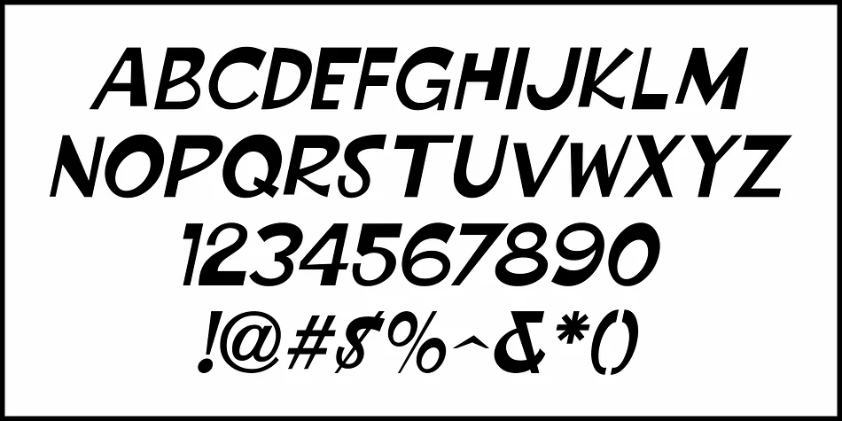 Top Hits JNL by Jeff Levine Fonts — Display Font — thumbnail 5