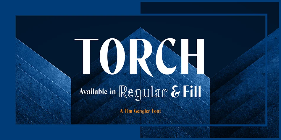 Torch by Bunny Dojo — Decorative Font