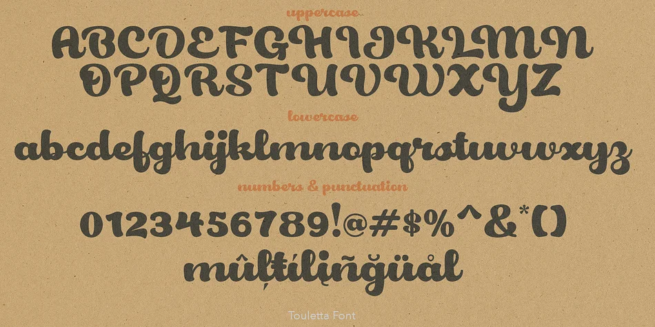 Touletta by TypeClassHeroes — Script Handwritten Font — thumbnail 5