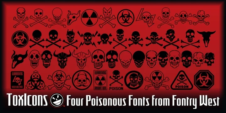 ToxIcons by Fontry West — Dingbats Font
