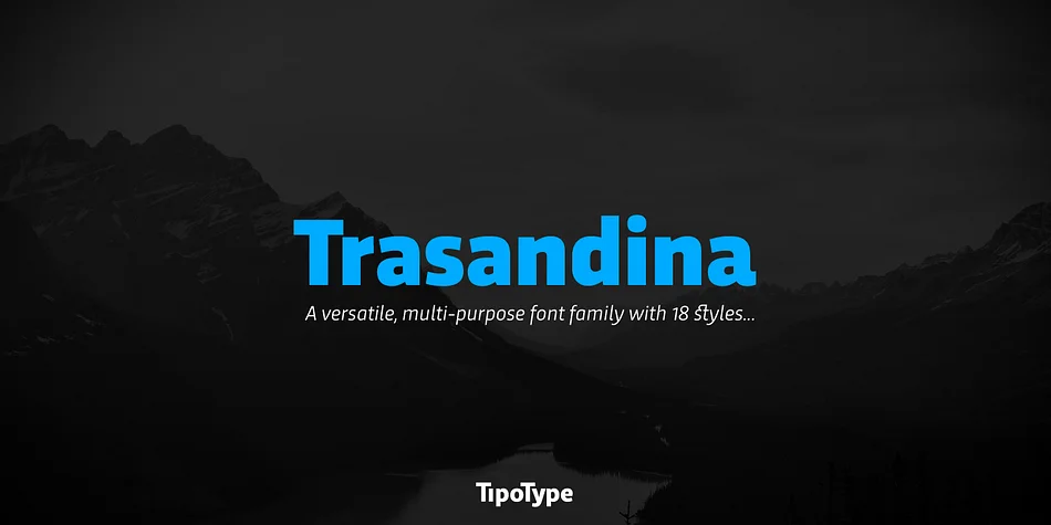 Trasandina by TipoType — Display Font