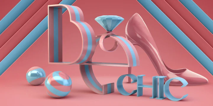 TRES TRES CHIC by dooType — Decorative Font — thumbnail 3