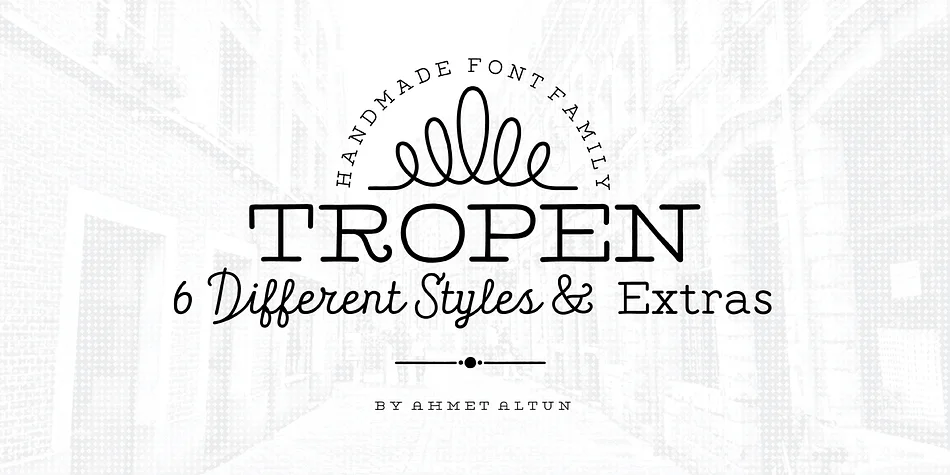 Tropen by Ahmet Altun — Dingbats Font