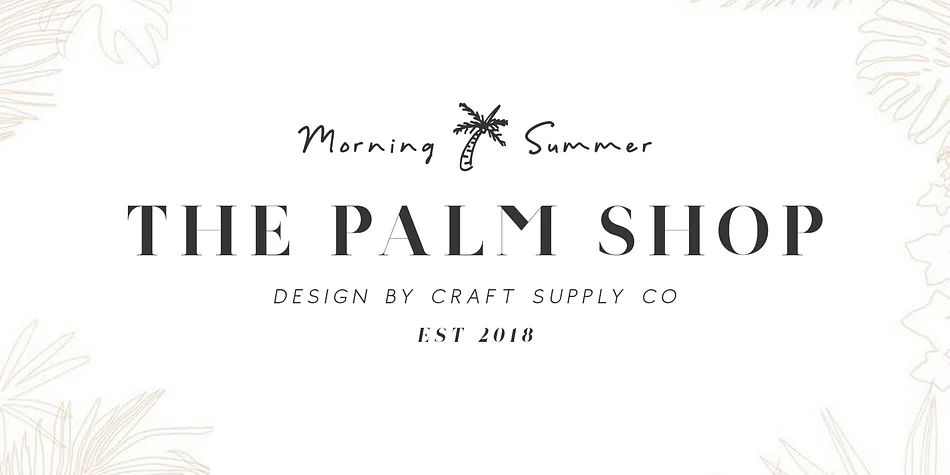 Troye by Craft Supply Co. — Display Font — thumbnail 3