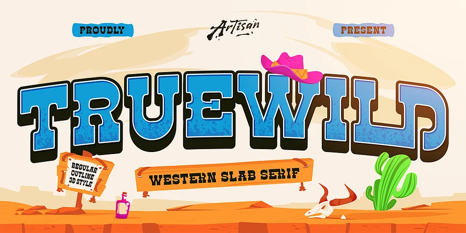 Truewild by Meidy Therik — Decorative Font