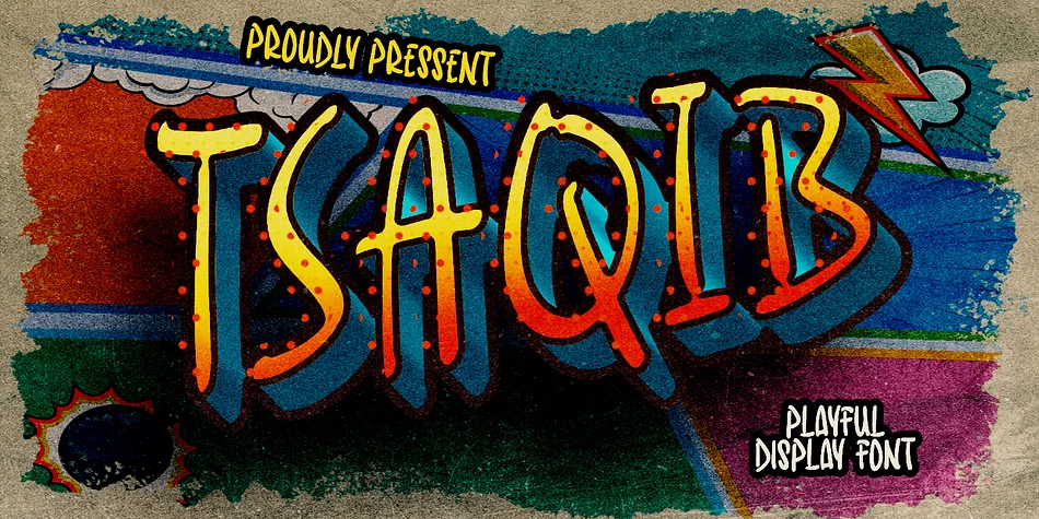 Tsaqib by RNDI Type Foundry β Display Font
