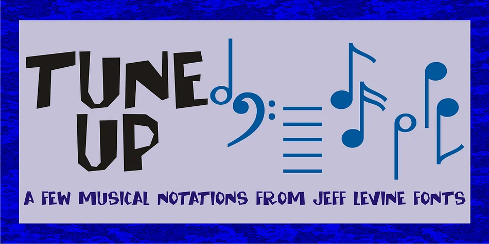 Tune Up JNL by Jeff Levine Fonts — Dingbats Font