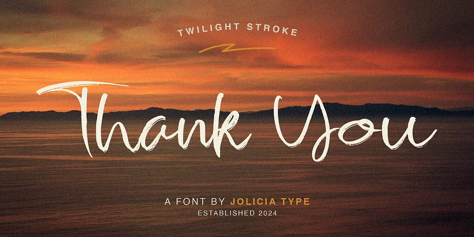 Twilight Stroke by Jolicia Type — Script Handwritten Font — thumbnail 10