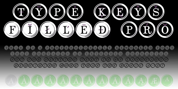 Type Keys Pro by CheapProFonts — Dingbats Font