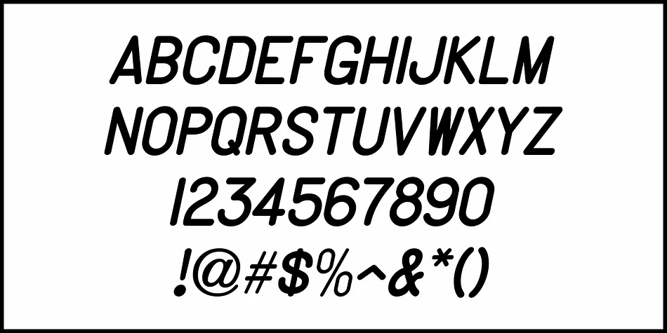 TYPED MESSAGE JNL by Jeff Levine Fonts — Decorative Font — thumbnail 5