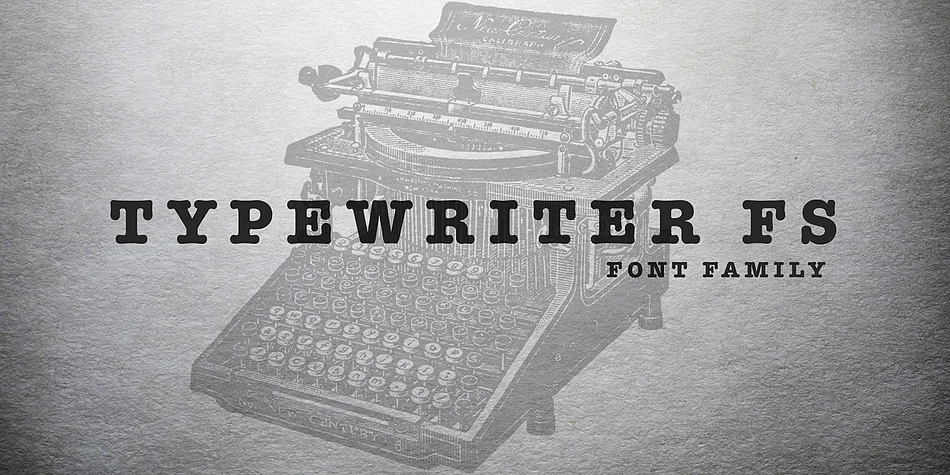 Typewriter FS by FontSite Inc. โ Decorative Font