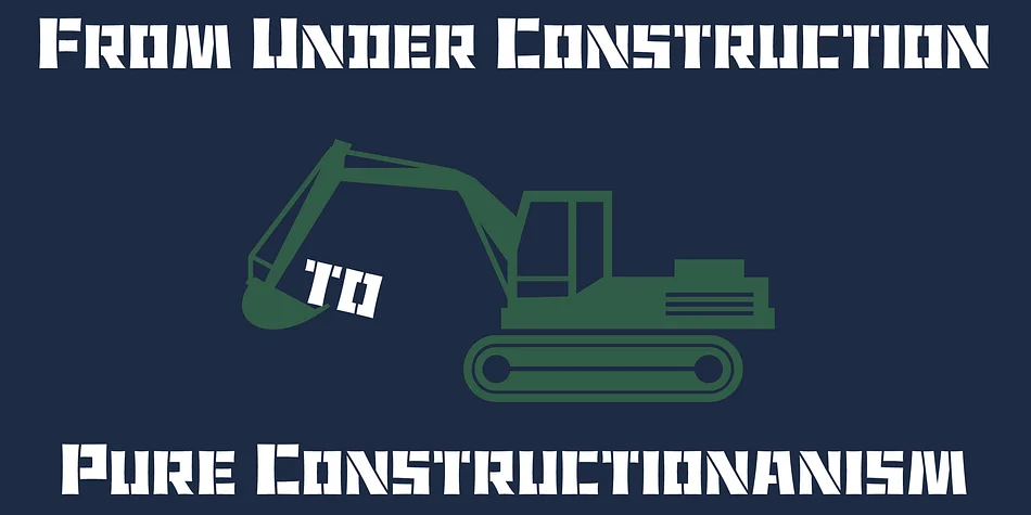Underconstructionism by Dharma Type — Display Font — thumbnail 4