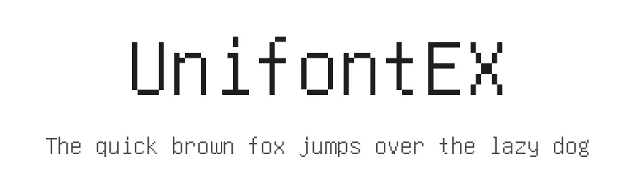 UnifontEX